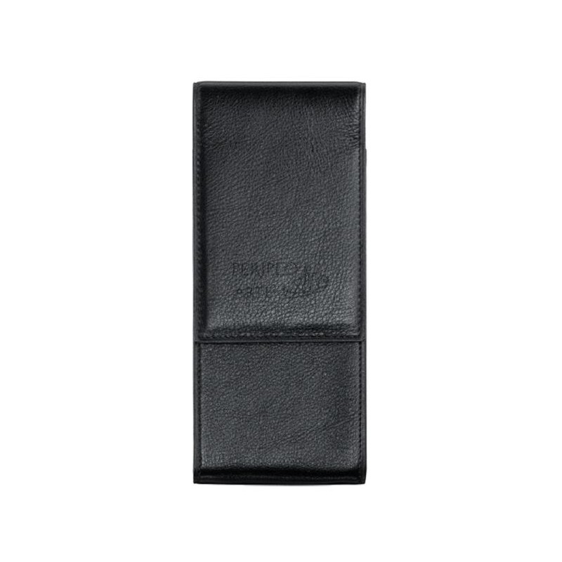 Estuche Lamy cuero negro A203 3 plumas