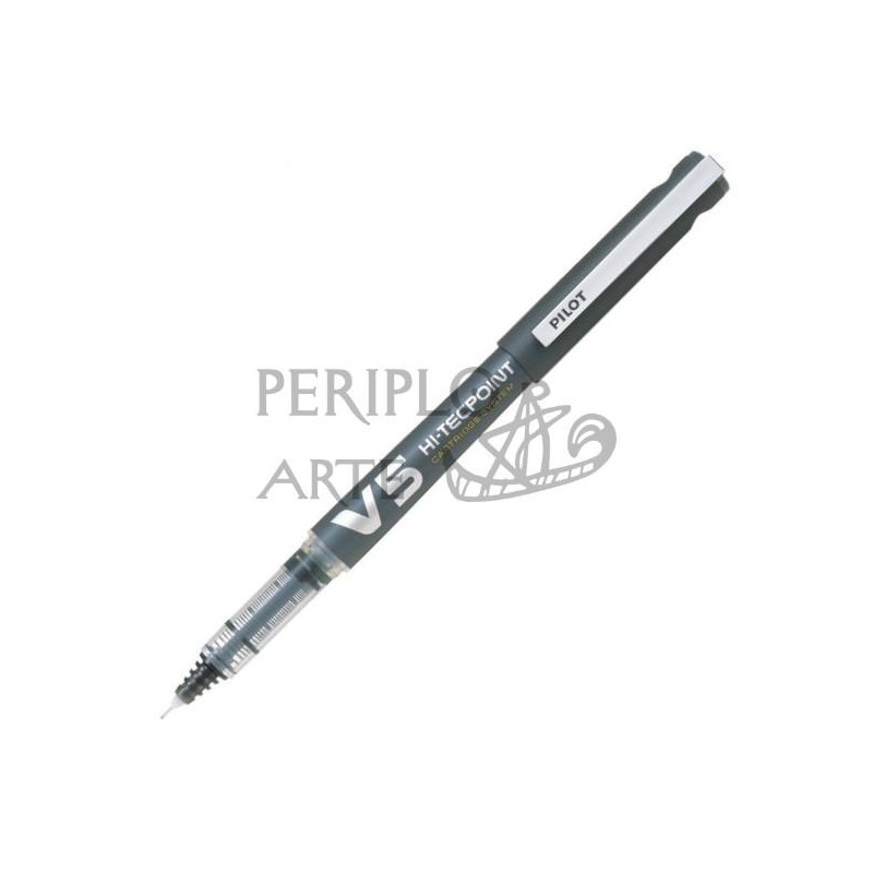 Bolígrafo Pilot V5 recargable negro