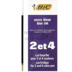 Recambio para bolígrafo BIC 4 colores azul