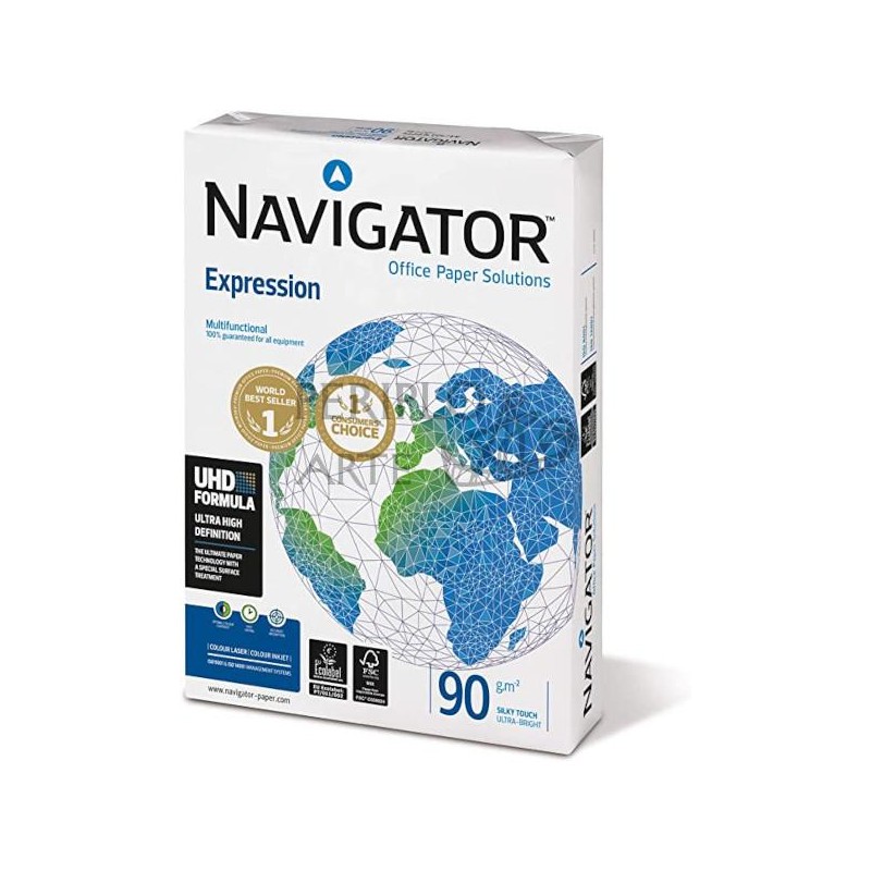 Papel fotocopiadora Navigator 90g 500h A4