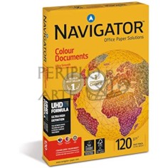 Papel fotocopiadora Navigator 120g 100h A4