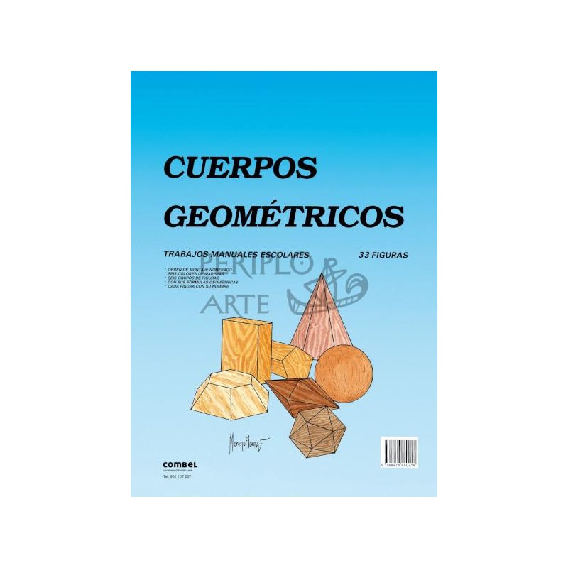 Cuerpos geométricos recortables Combel