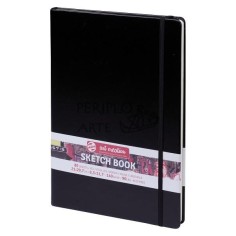 Cuaderno Art Creation 21x29 7cm 80h 140g negro