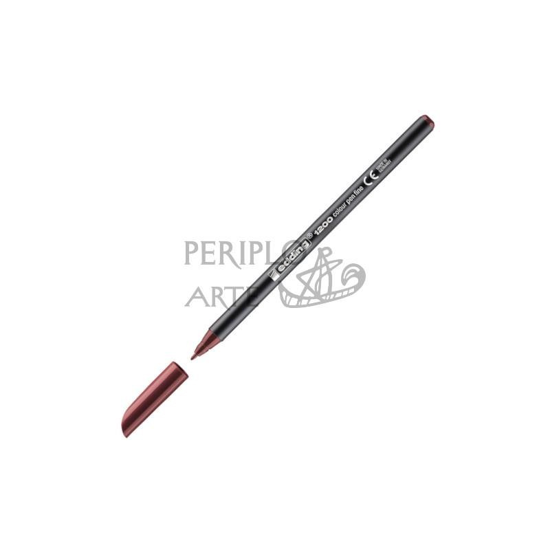 Rotulador Edding 1200 rojo inglés 028