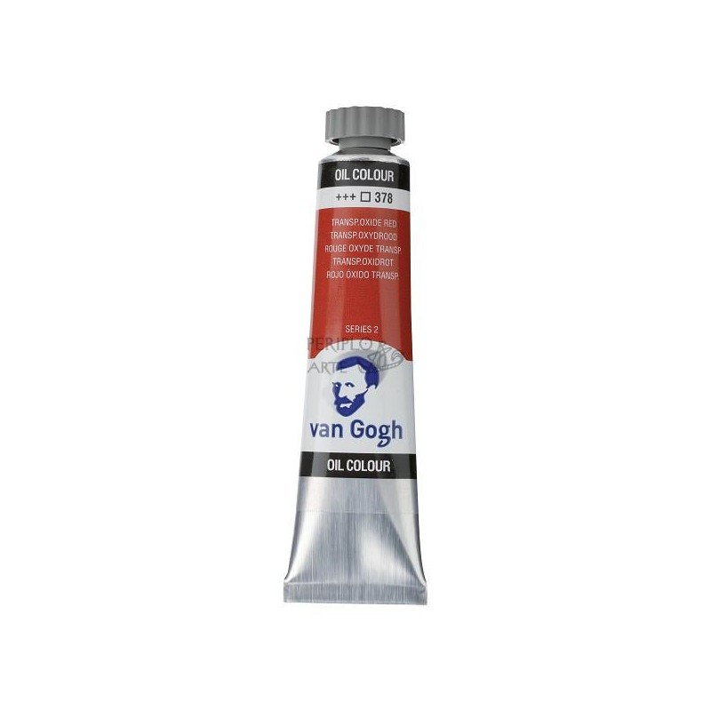 Óleo Van Gogh 20ml rojo óxido transparente 378