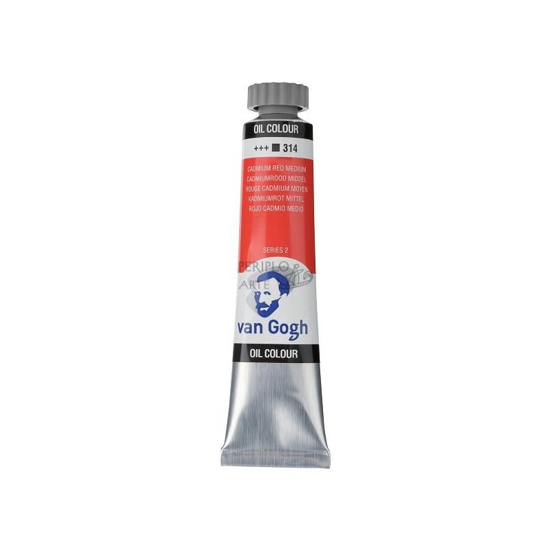 Óleo Van Gogh 20ml rojo cadmio medio 314