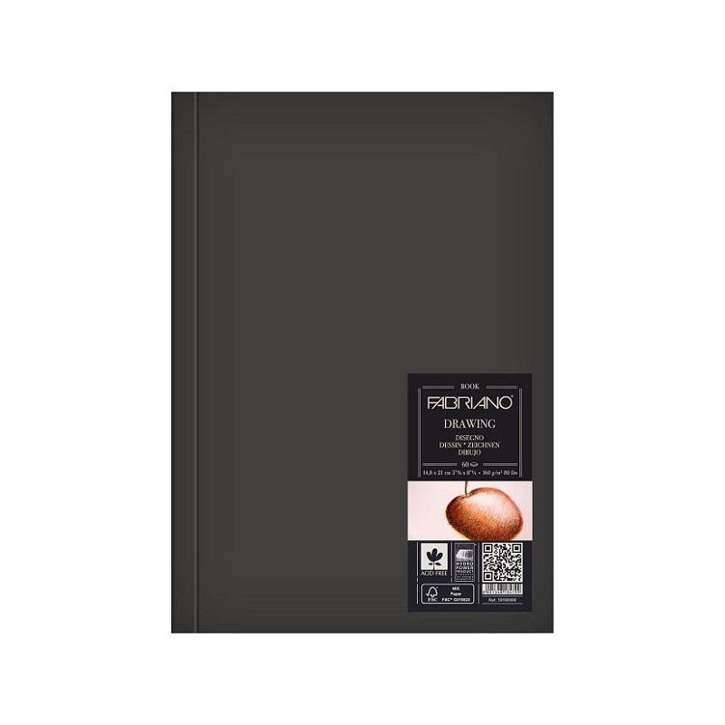 Cuaderno Drawing Fabriano 60h 160g A5 vertical