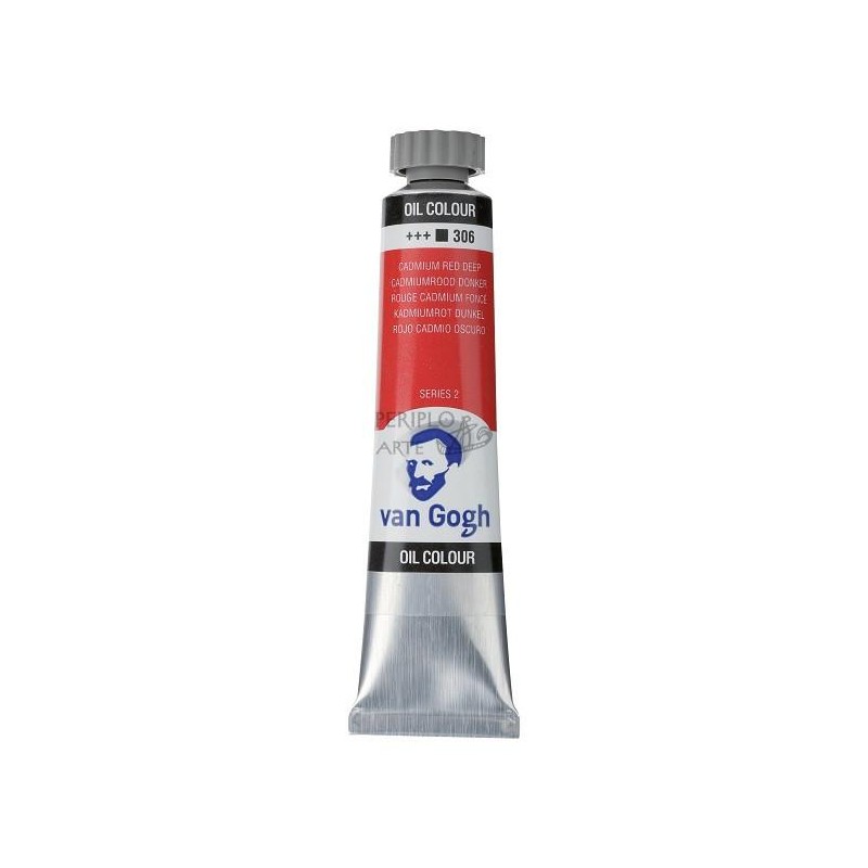 Óleo Van Gogh rojo cadmio oscuro 306 20ml s 2