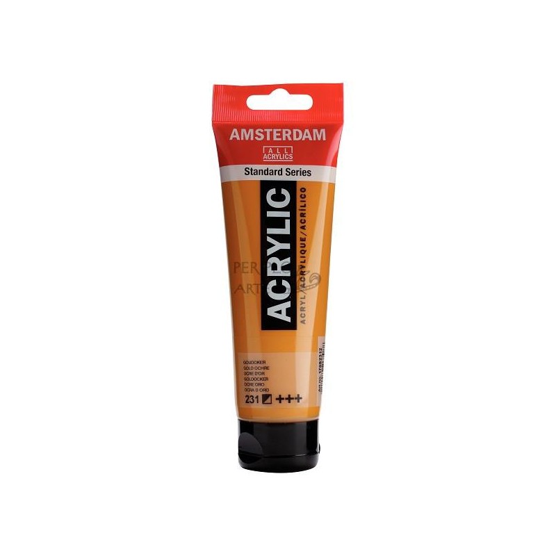 Acrílico Amsterdam 120ml ocre oro 231