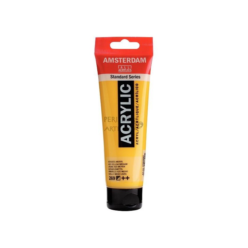 Acrílico Amsterdam 120ml amarillo azo medio 269