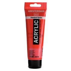 Acrílico Amsterdam 120ml rojo Pyrrole 315