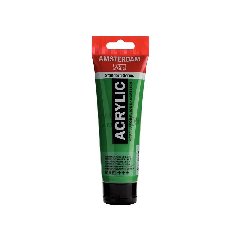 Acrílico Amsterdam 120ml verde permanente cl  618