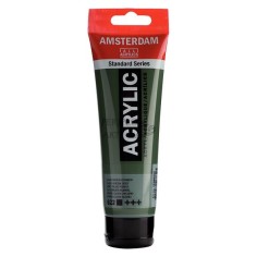 Acrílico Amsterdam 120ml verde oliva oscuro 622