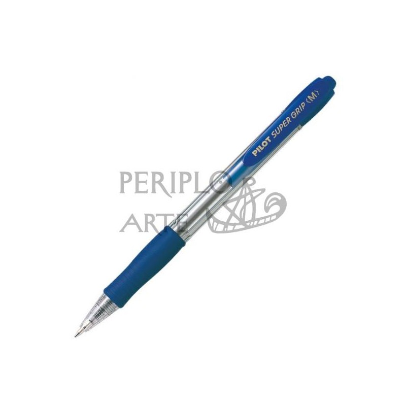 Bolígrafo Pilot Supergrip azul M